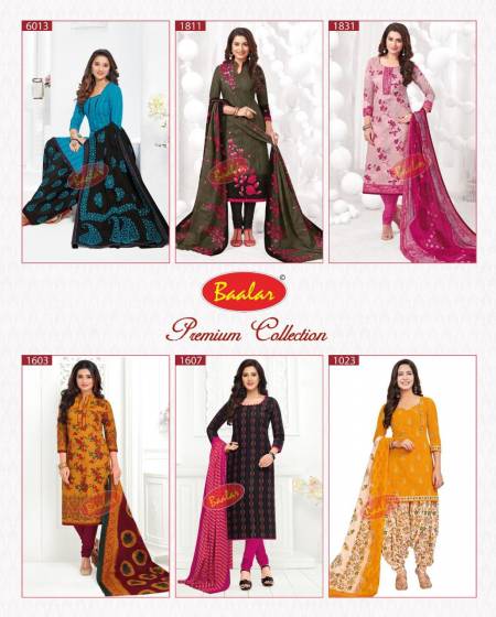 Zaara Vol 14 By Baalar Cotton Printed Dress Material Collection